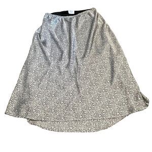 Sienna Sky Women's Spotted Silky Midi Skirt